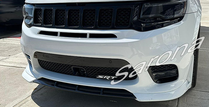 Custom Jeep Grand Cherokee  SUV/SAV/Crossover Front Lip/Splitter (2017 - 2021) - $790.00 (Part #JP-044-FA)